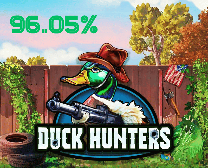 Duck Hunters RTP number with slot logo