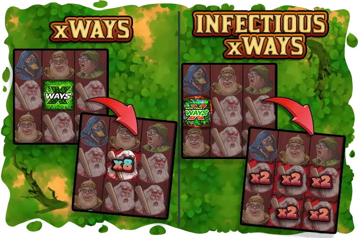 xWays feature in Duck Hunters 2 game